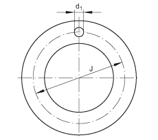 推力墊圈 EGW32-E40-B, 推力墊圈，免維護(hù)，帶銅襯